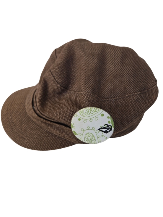 Volcom Accessories - Volcom Brown Textured Cap | Boho Skater Girl Aesthetic Hat 🤎🌿